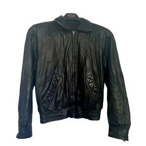 Genuine leather jacket, outside immaculate